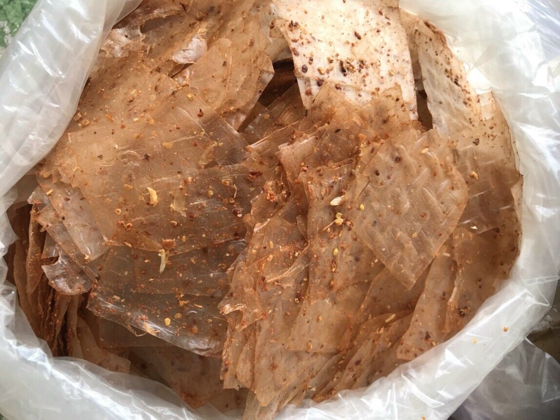 0,5kg- Bánh tráng xì ke muối tỏi, dẻo cay ăn là ghiền, giá tại xưởng-đặc sản Tây Ninh chính gốc