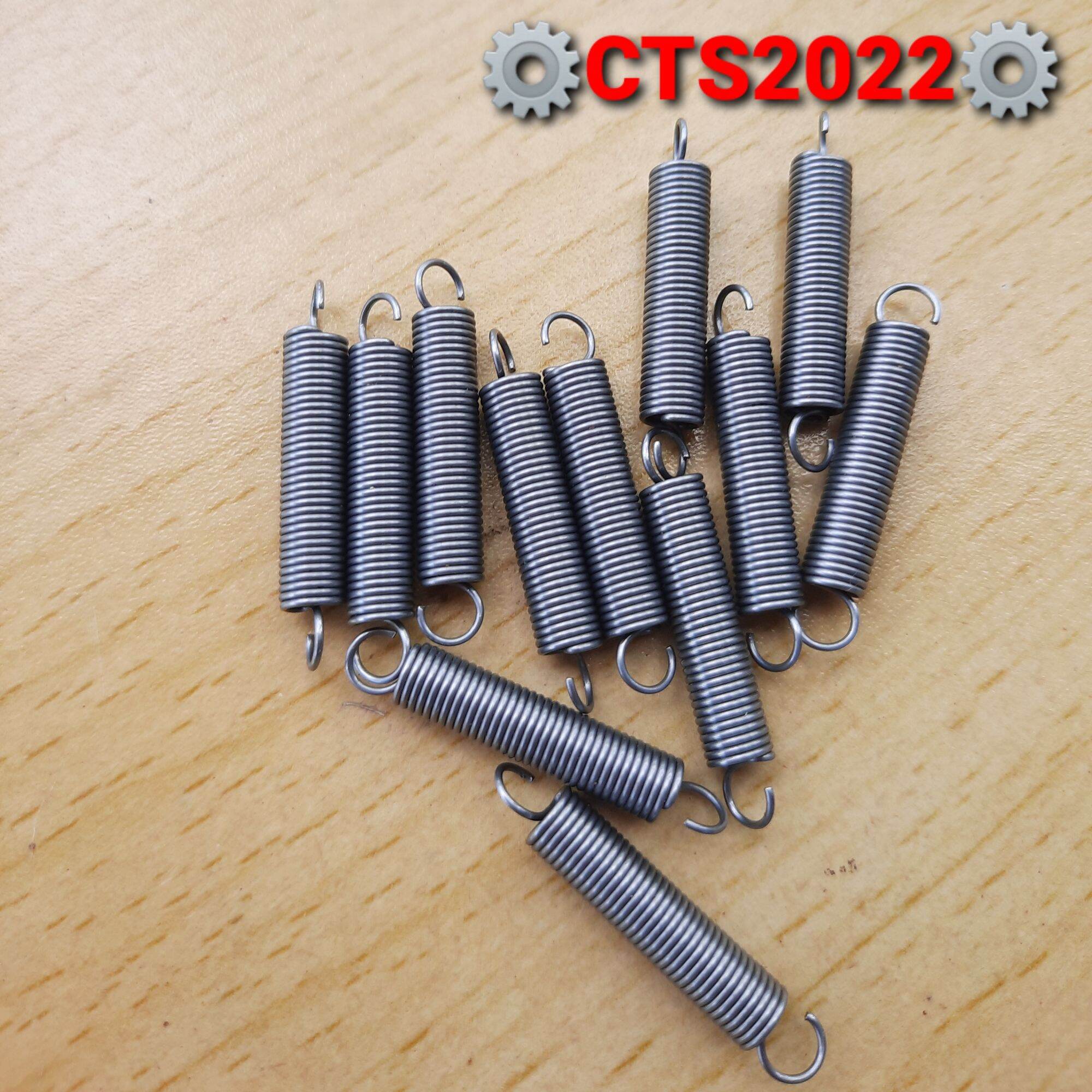 Lò xo kéo thép phi 5mm sợi 0.6mm
