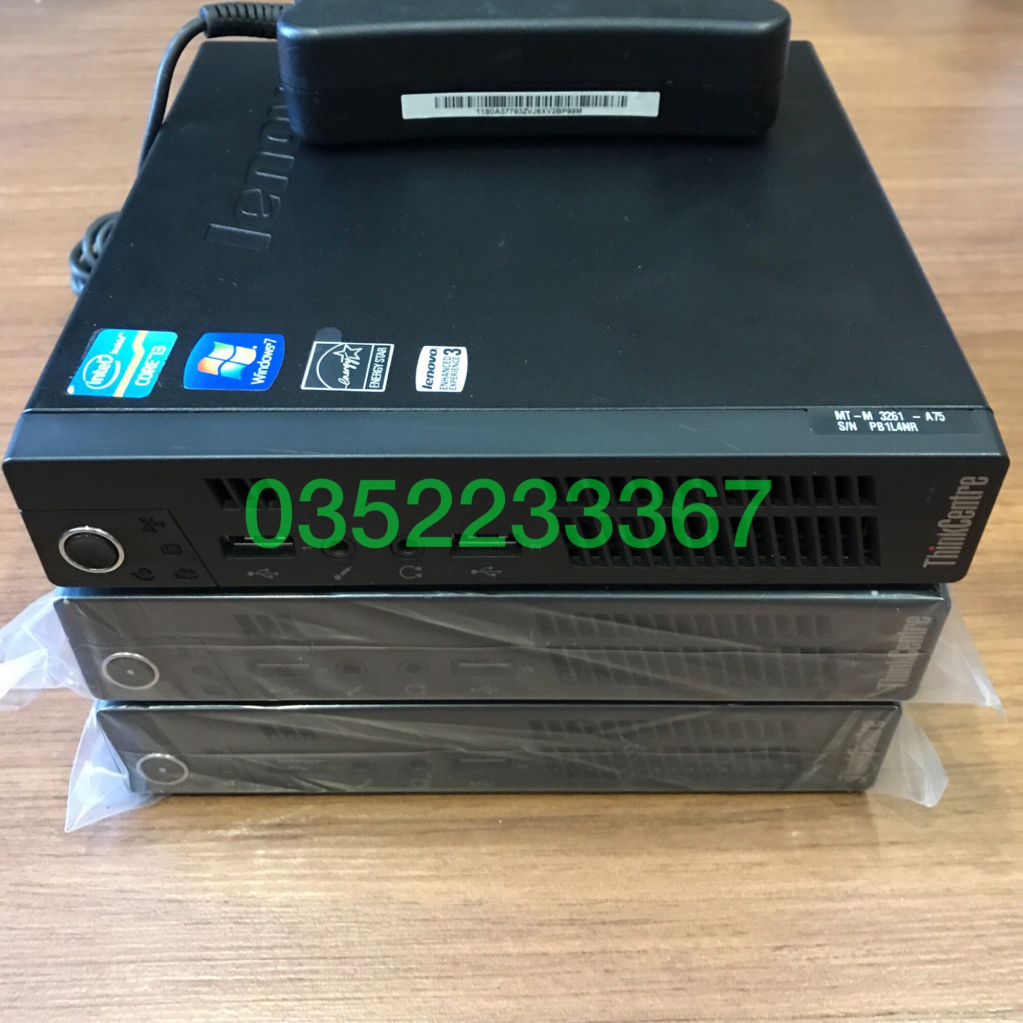 Máy tính Mini, Tiny PC, Lenovo M72e, Ram 4G, SSD 120G, windows10, wifi