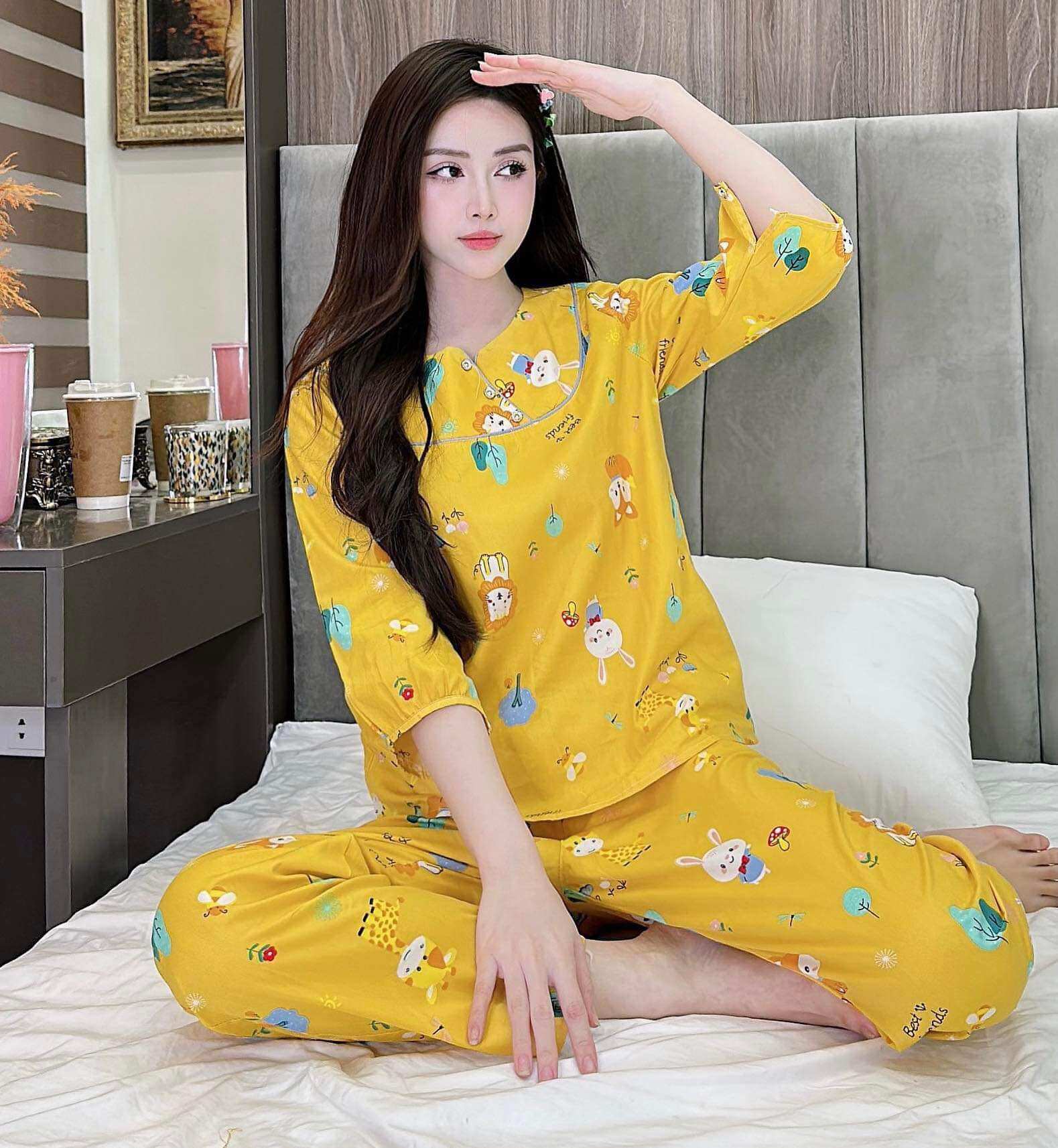 Đồ bộ mặc nhà đẹp chất kate
