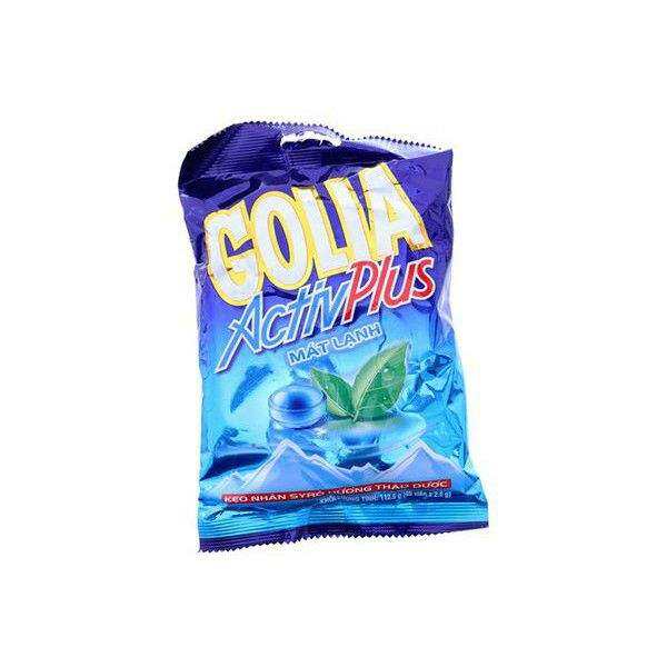 0Kẹo Golia Active Plus gói 34 viên (112.5g)