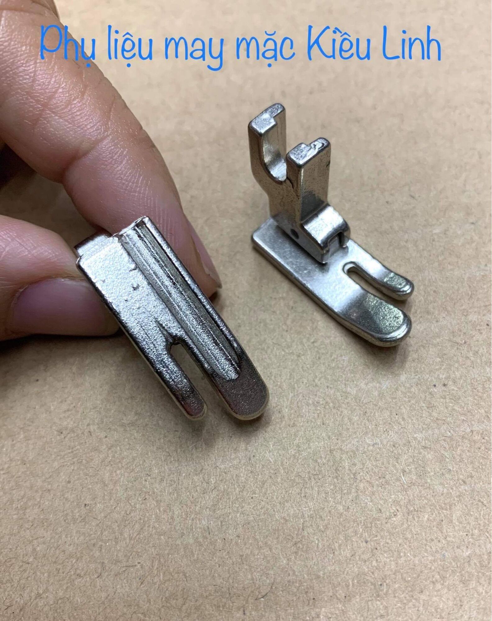 Chân vịt máy con bướm và các máy gia đình 1 kiểu đường may dùng may dây gân