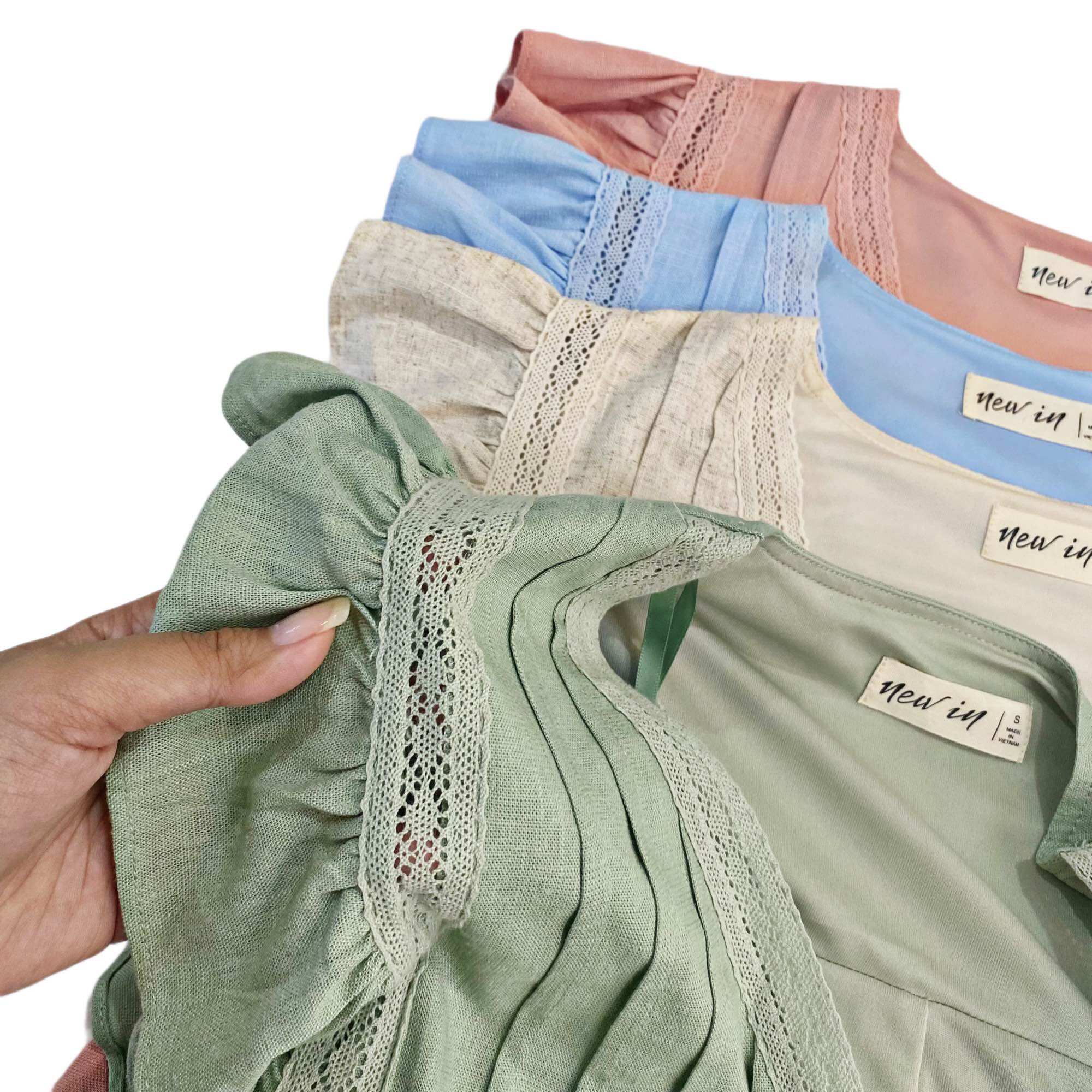 Đầm linen N€W !N xuất xịn