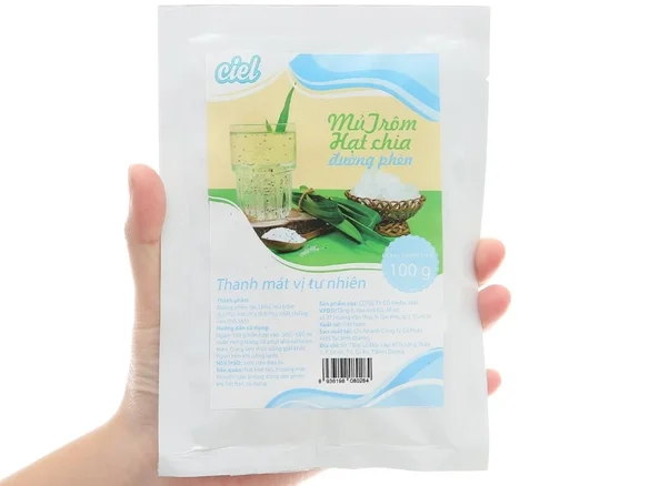 Mủ trôm hạt chia đường phèn Ciel gói 100g