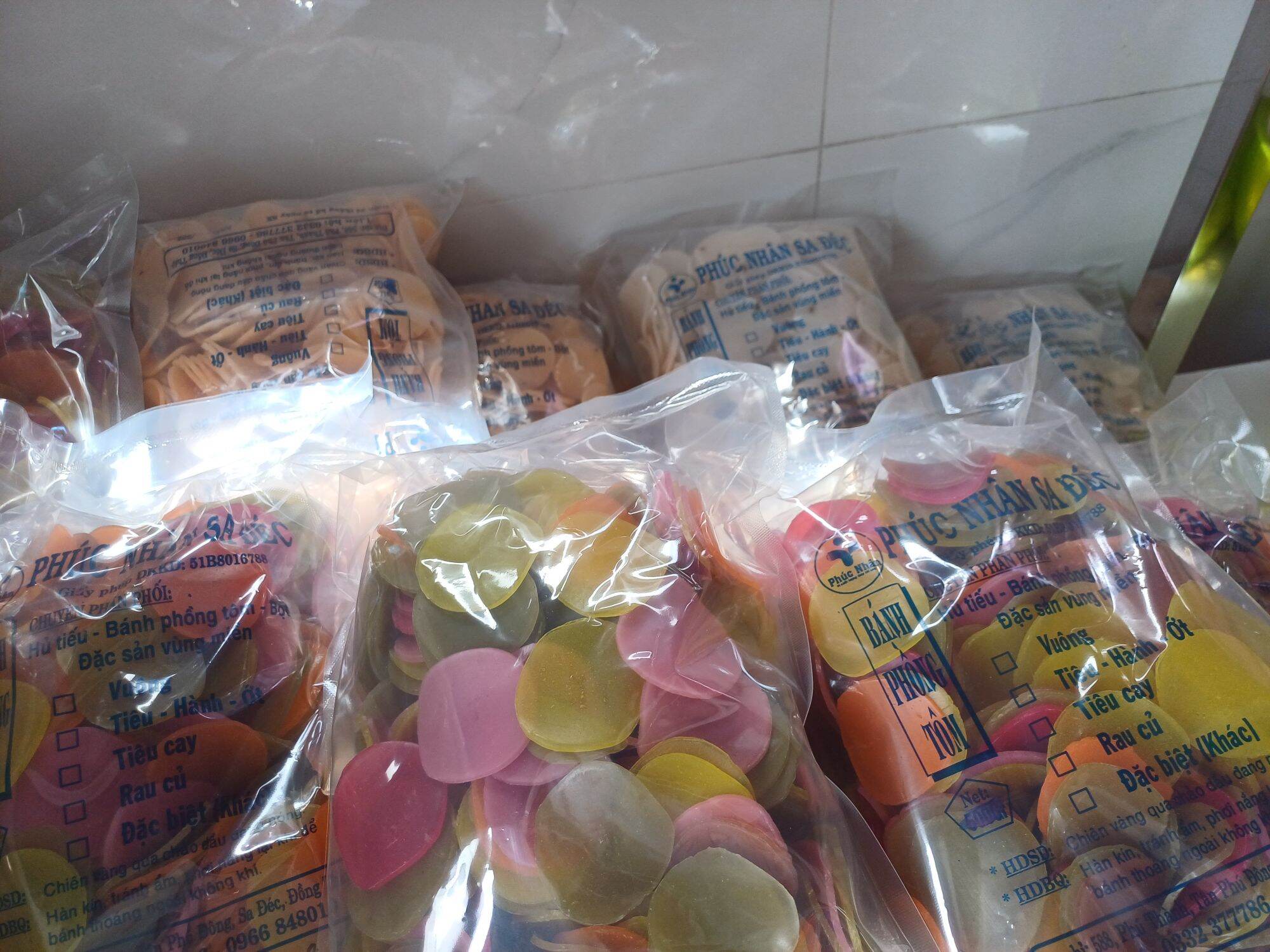 BÁNH PHỒNG TÔM RAU CỦ - tự nhiên