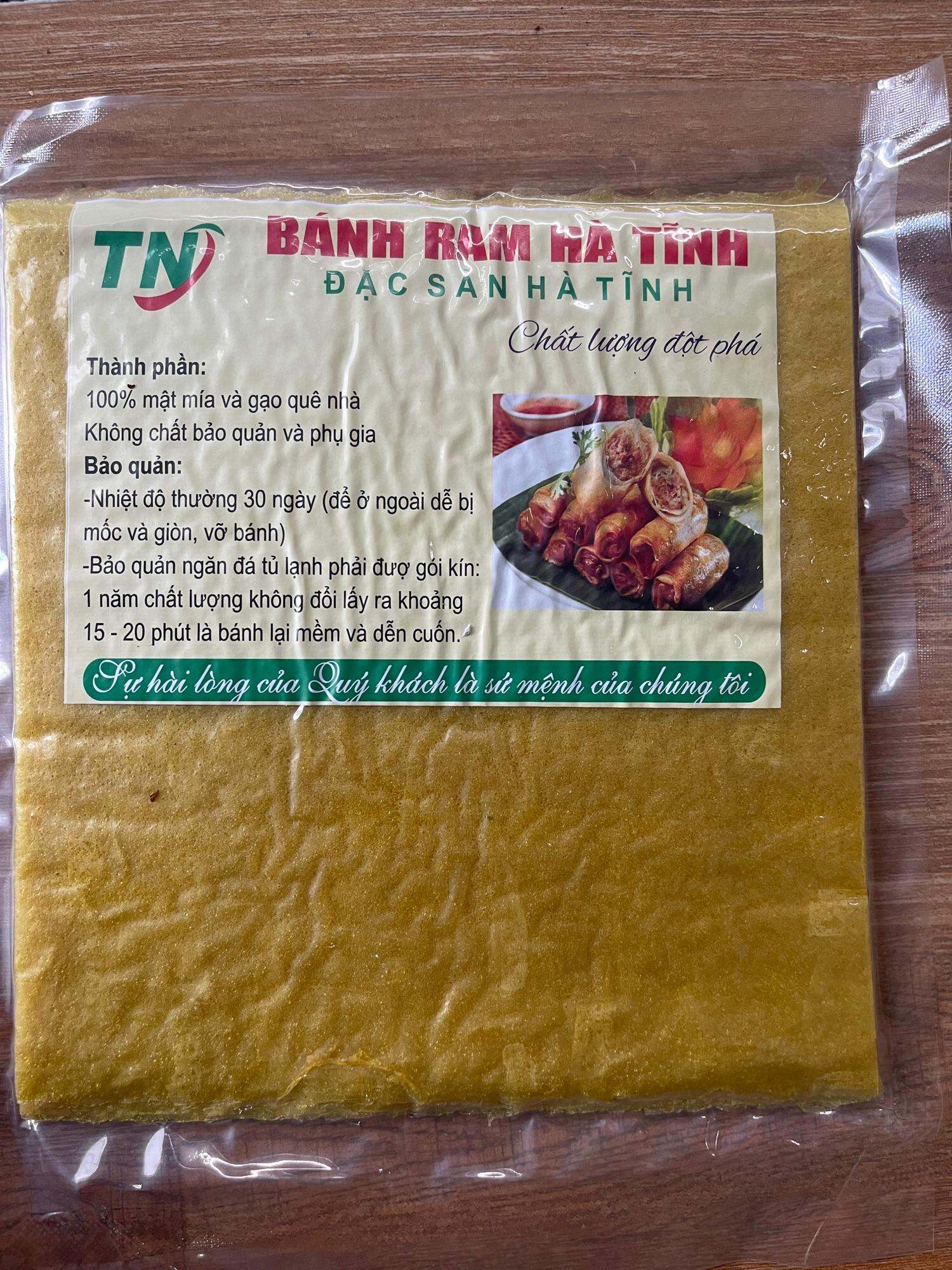 Vỏ Ram Hà Tĩnh gói 40 lá hút chân không