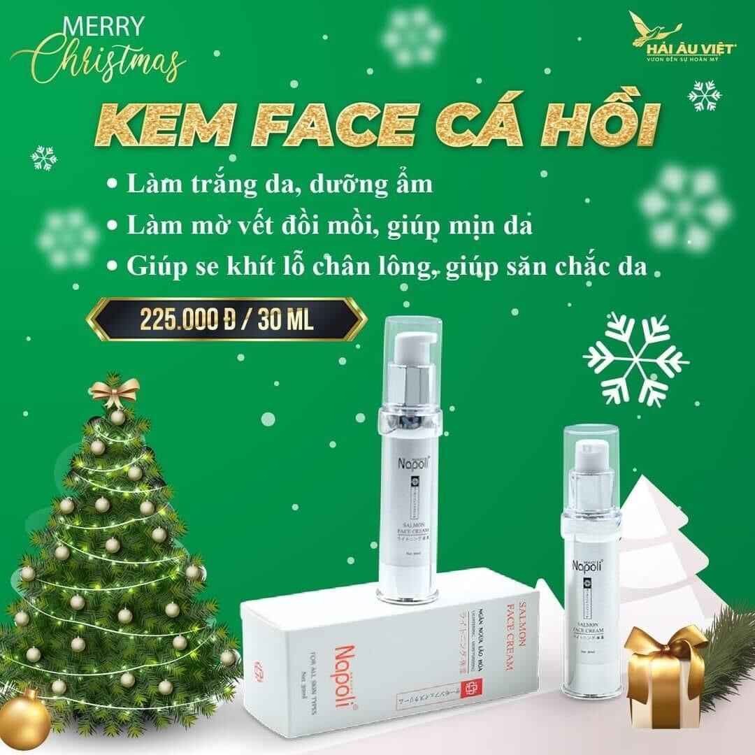 Face cá hồi Napoli phục hồi da hư tổn,dưỡng trang