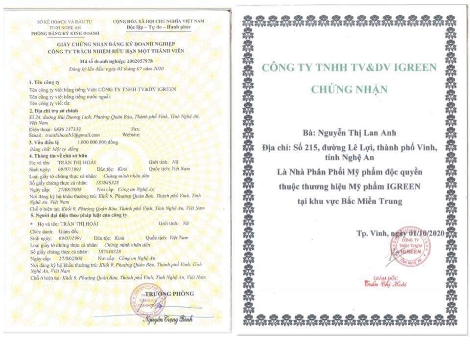 COMBO TOÀN DIỆN CHO DA HẾT MỤN, THÂM - COMBO DIẾP CÁ IGREEN