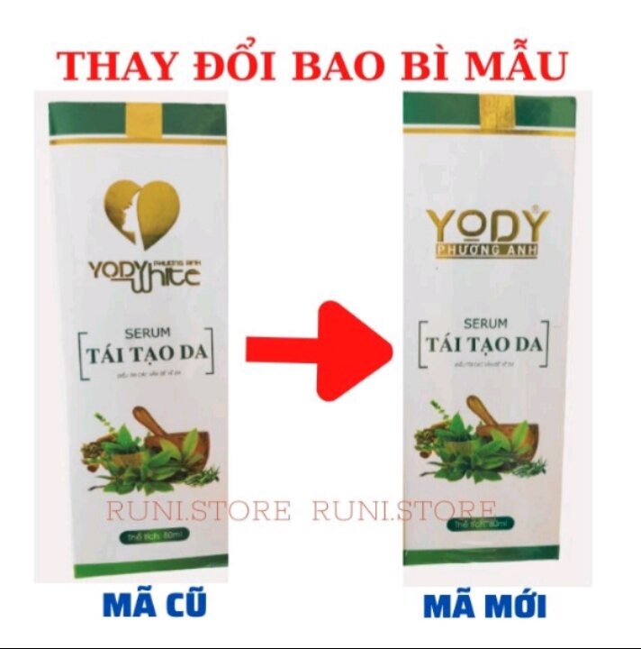 [XÃ KHO] Serum Tái Tạo Da Yody White Phương Anh - Peel da mặt, sạch mụn nám tàn nhang