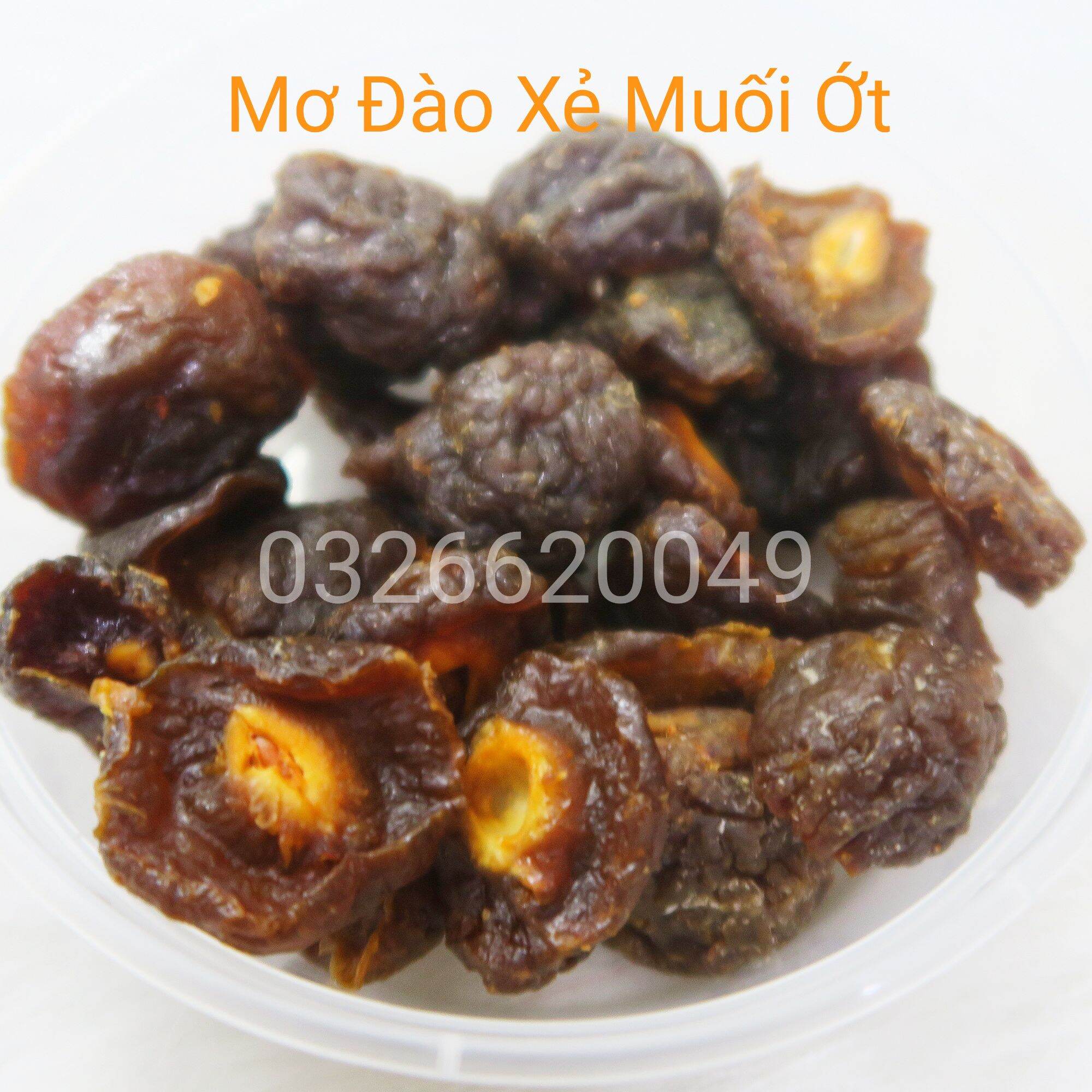 Mơ đào xẻ muối ớt - hộp nhỏ