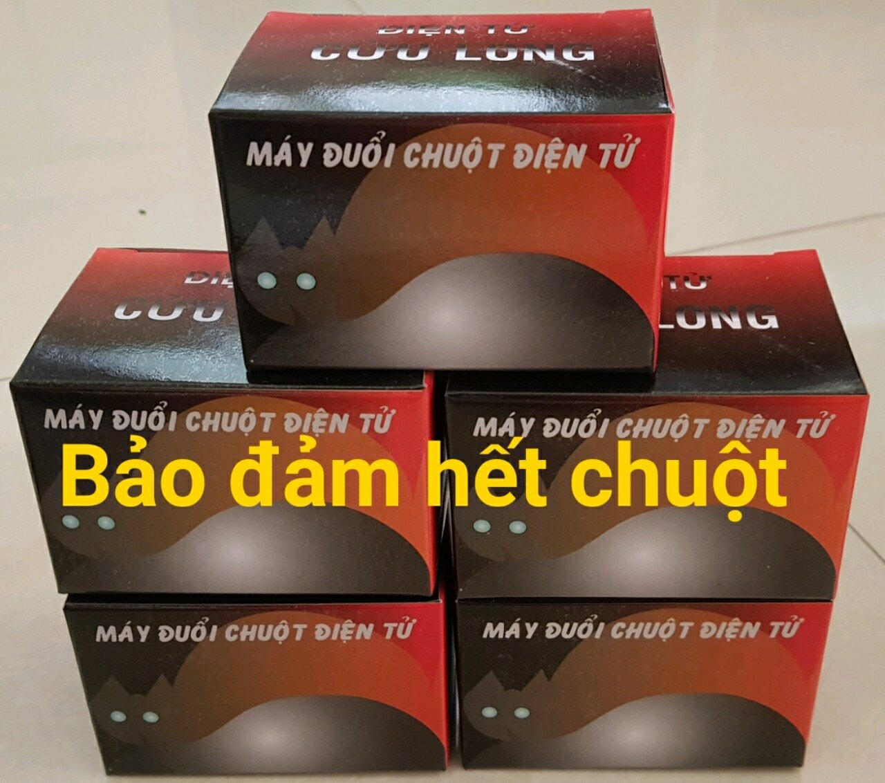Máy Đuổi Chuôt Sử dụng sóng siêu âm Cửu Long