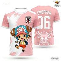 One Piece | Áo Thun Thể Thao In Hình Luffy One Piece Dành Cho Bé Trai Chất Liệu Polyester Cổ Tròn Tay Ngắn Thoáng Khí Mùa Hè.