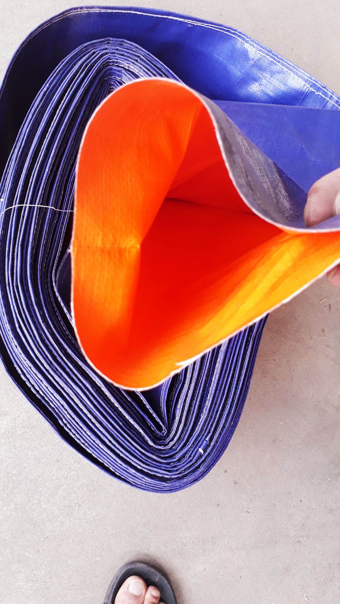 10m ống bơm nước vải bạt phi 140