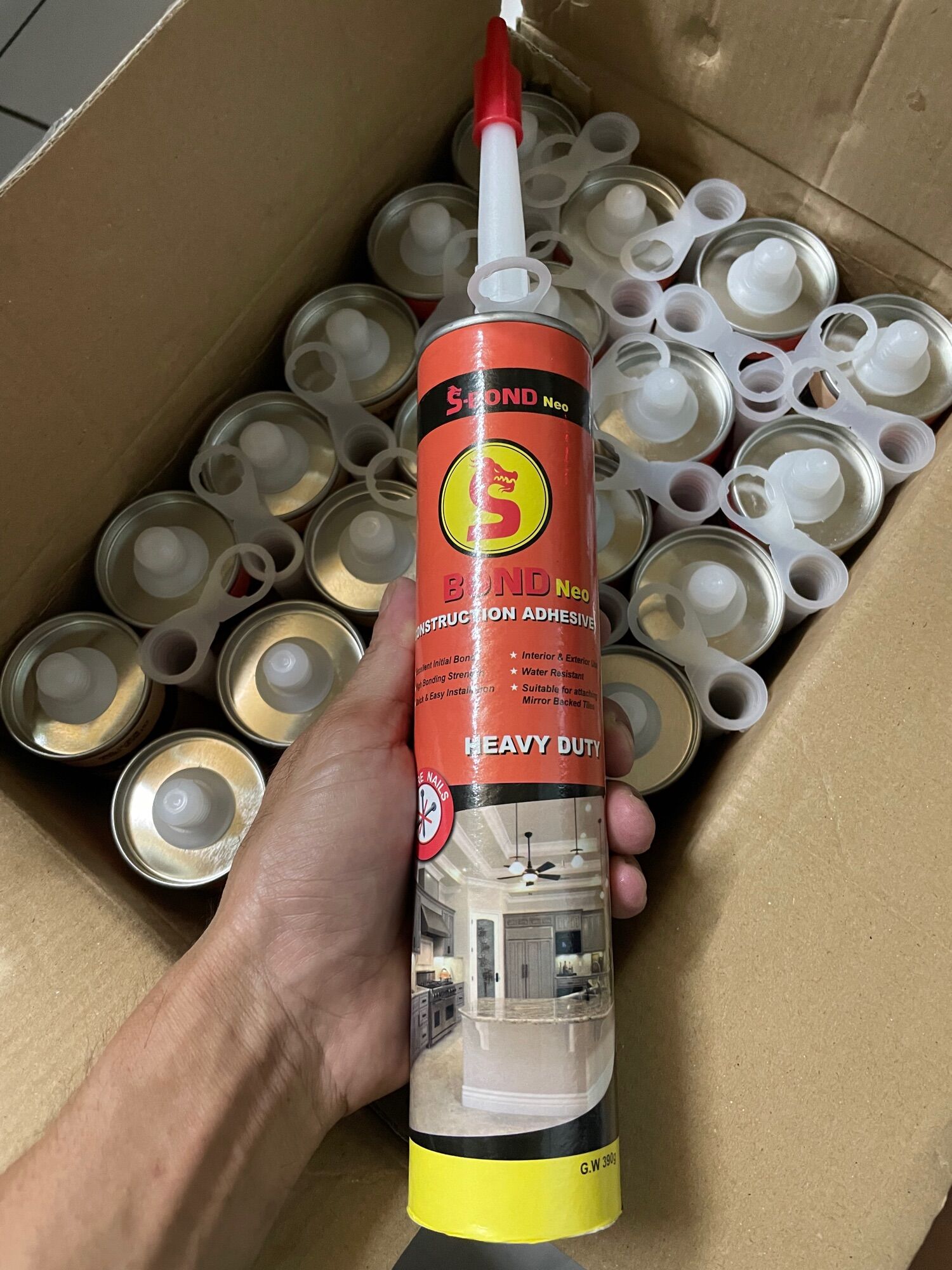 Keo Sbond keo dán alu dán gỗ đa năng dùng trong nội thất xây dựng