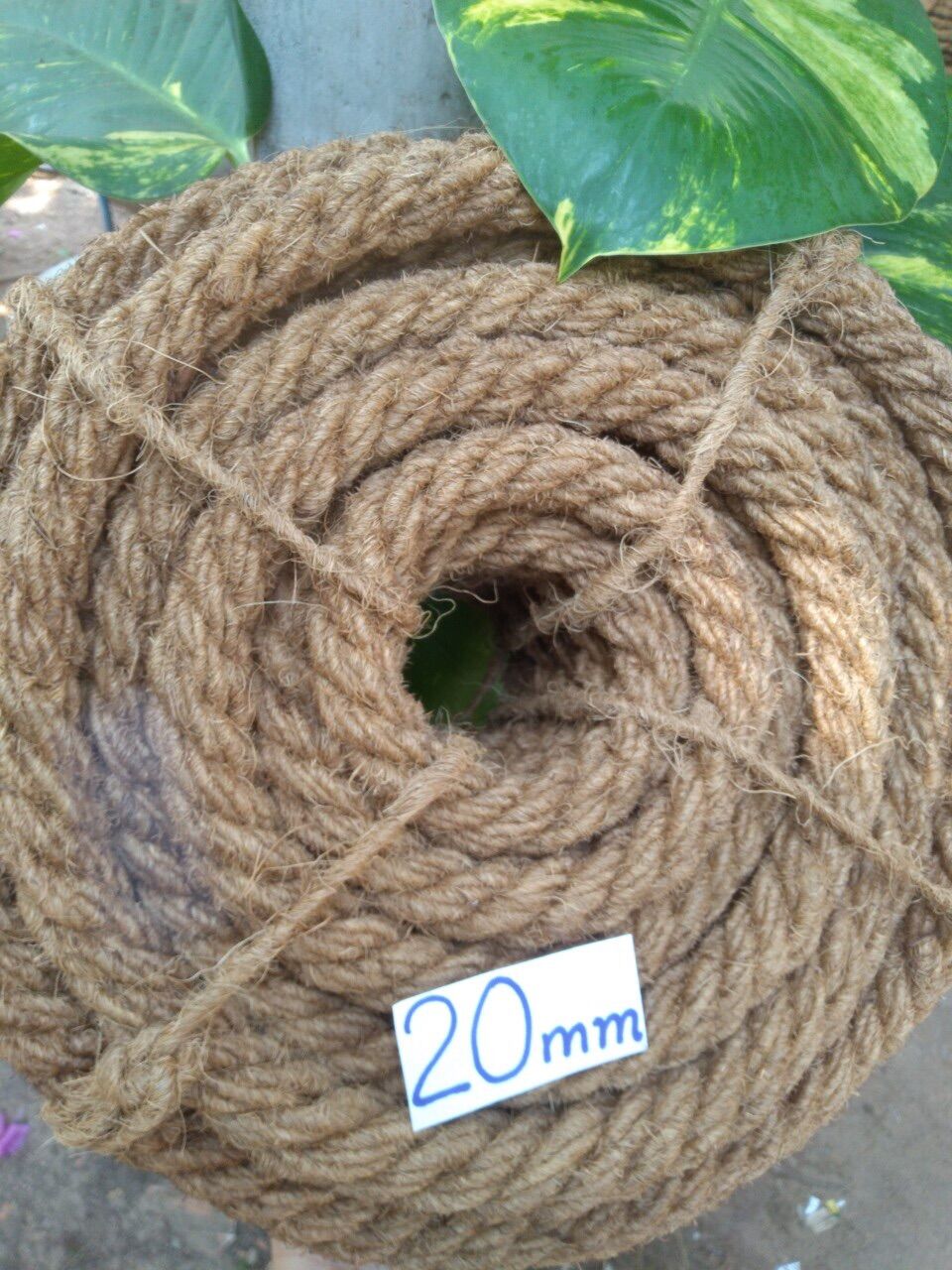 25m dây thừng trang trí xơ dừa đường kính 20mm