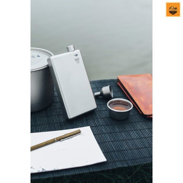 KEITH BÌNH ĐỰNG RƯỢU TITANIUM FLASK 120ml Ti9306