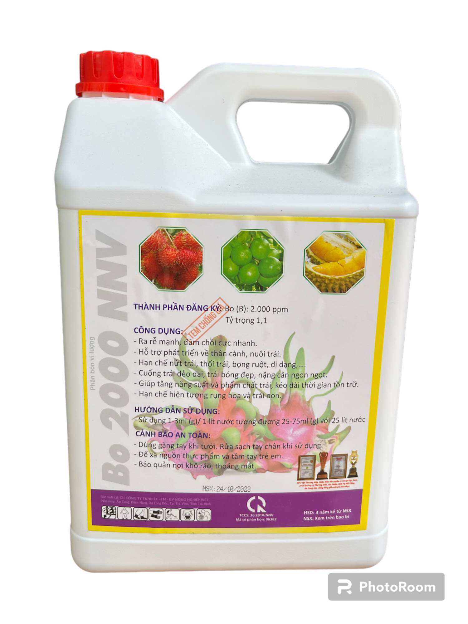 Phân bón ĐẠM CÁ HỒI - CAN 5 LÍT