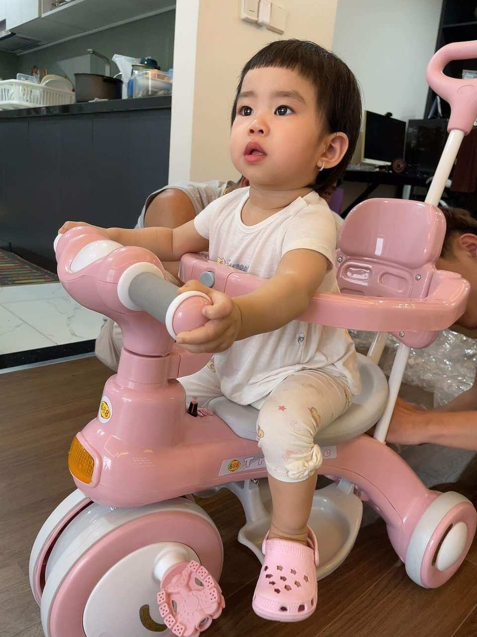 Xe đẩy 3 bánh đa năng