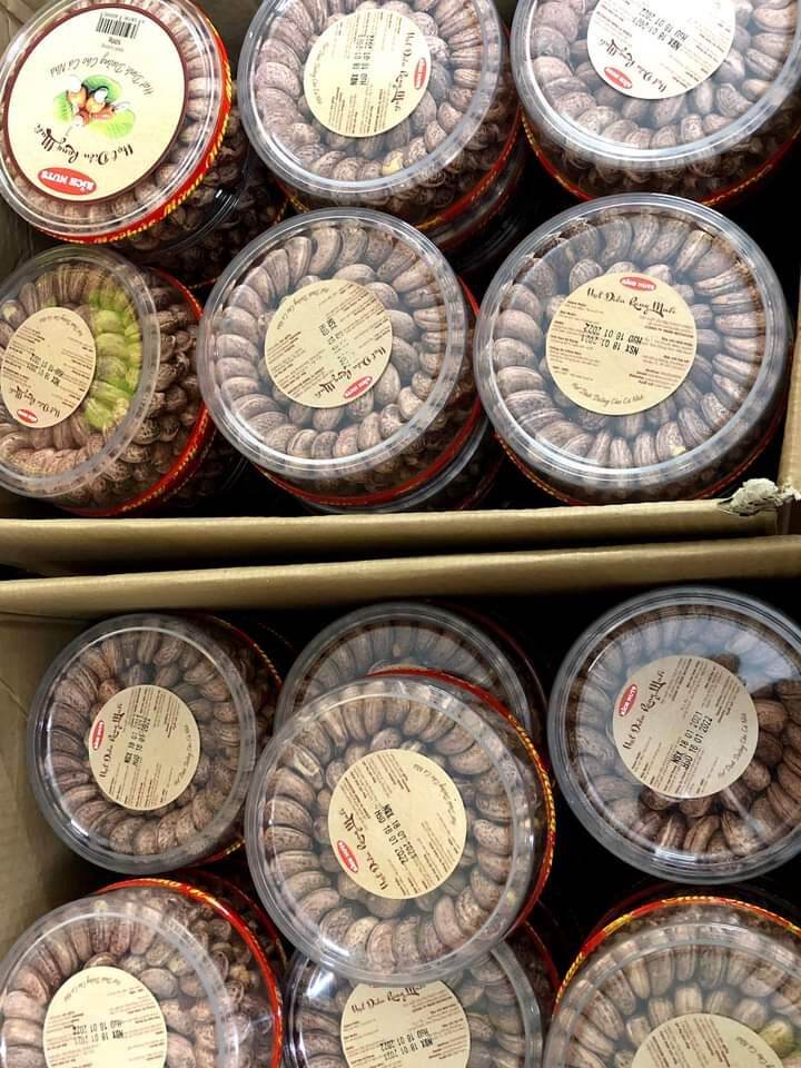 Hạt điều rang muối loại 1 combo 2 hộp 500g