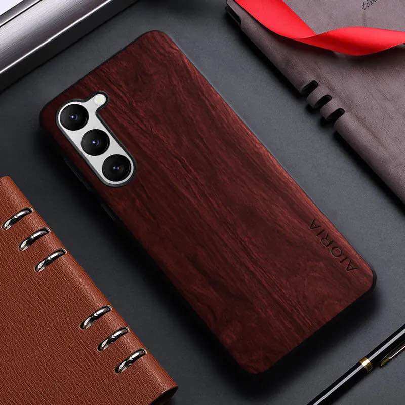 [Clover 2020] Ốp lưng Galaxy S23FE, S23 FE vân giả gỗ
