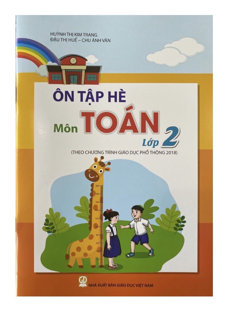 Sách - ôn tập hè toán 2