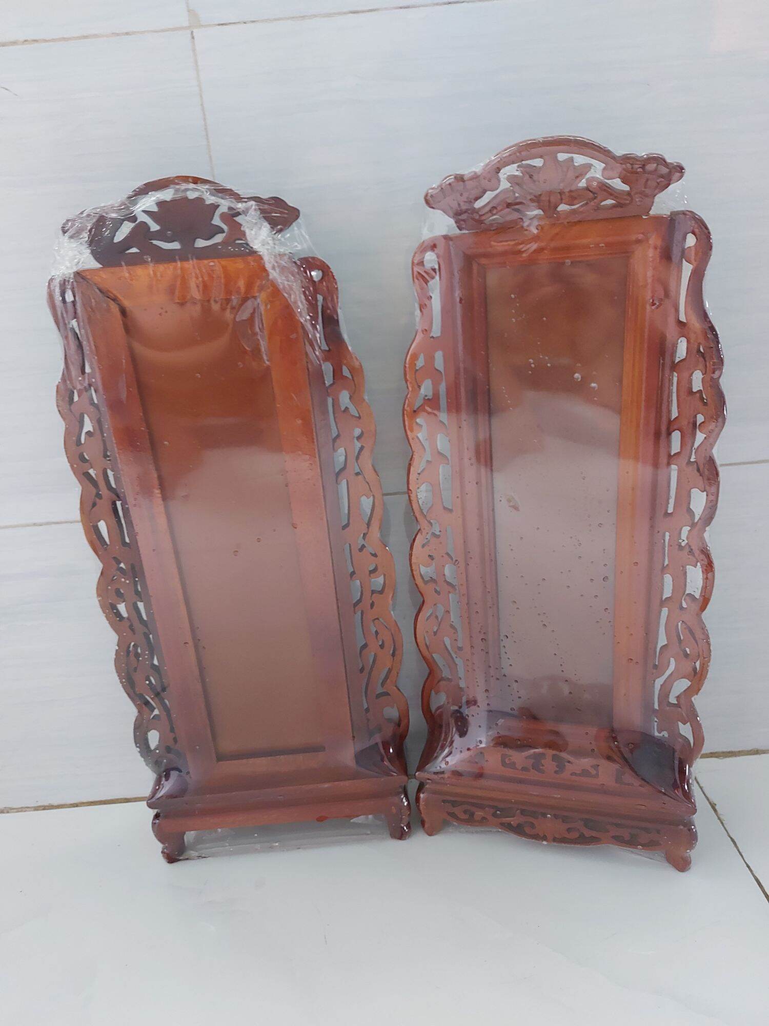 Bài Vị gỗ Hương ta để bàn thờ cực đẹp cao 48 cm