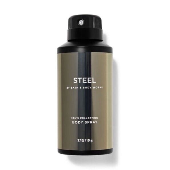 [Hcm]Body Spray For Men Bath And Body Works - Xịt Khử Mùi Dành Cho Nam - Steel 104G