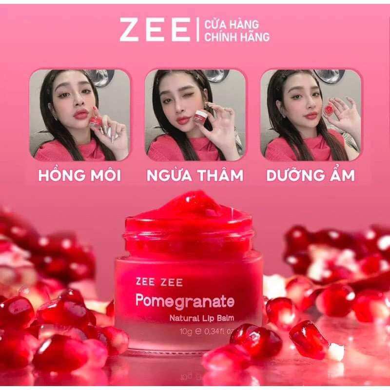 Son dưỡng môi lựu đỏ 3in1