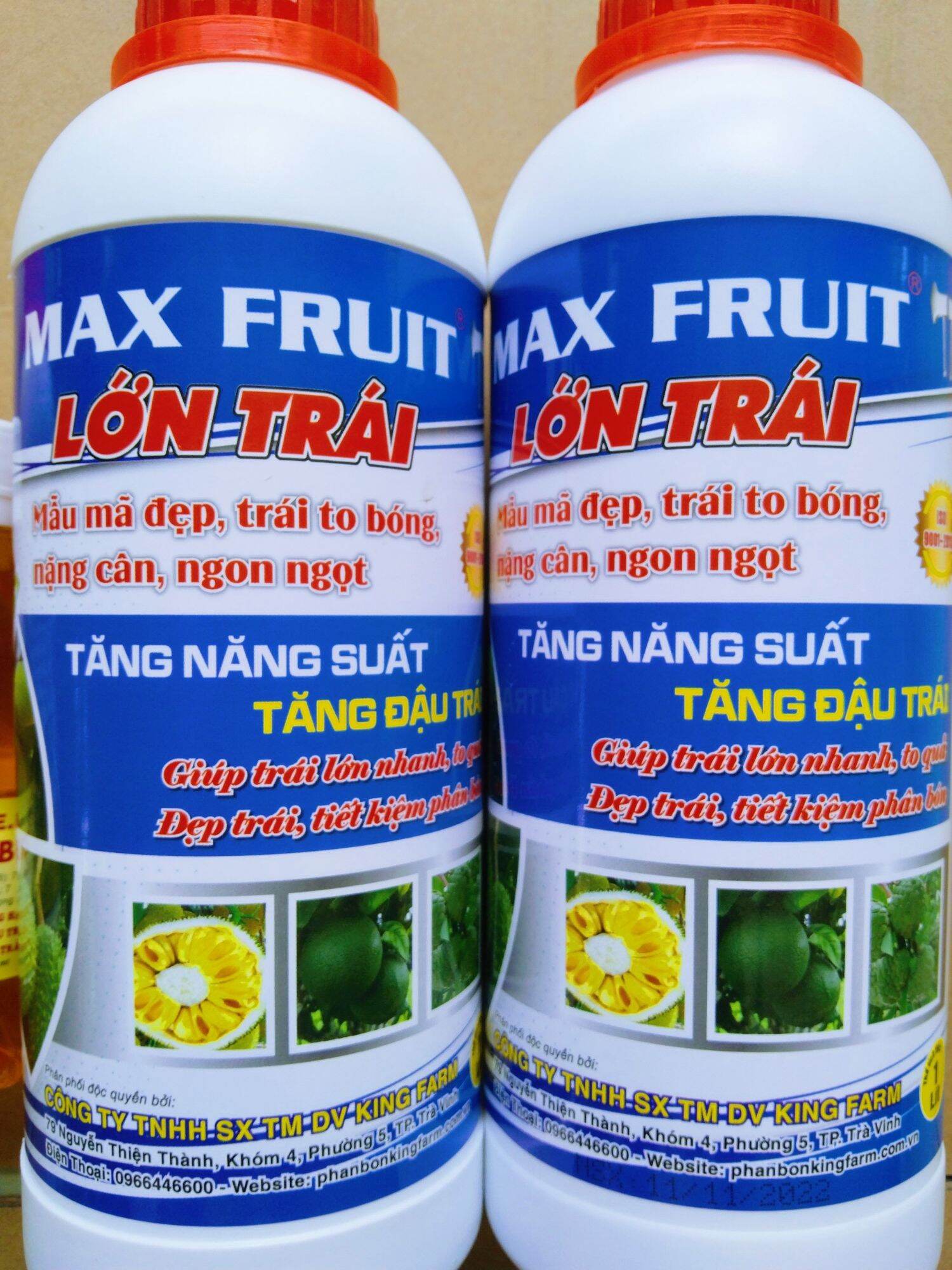 Phân bón max fruit - lớn trái - chai 1l