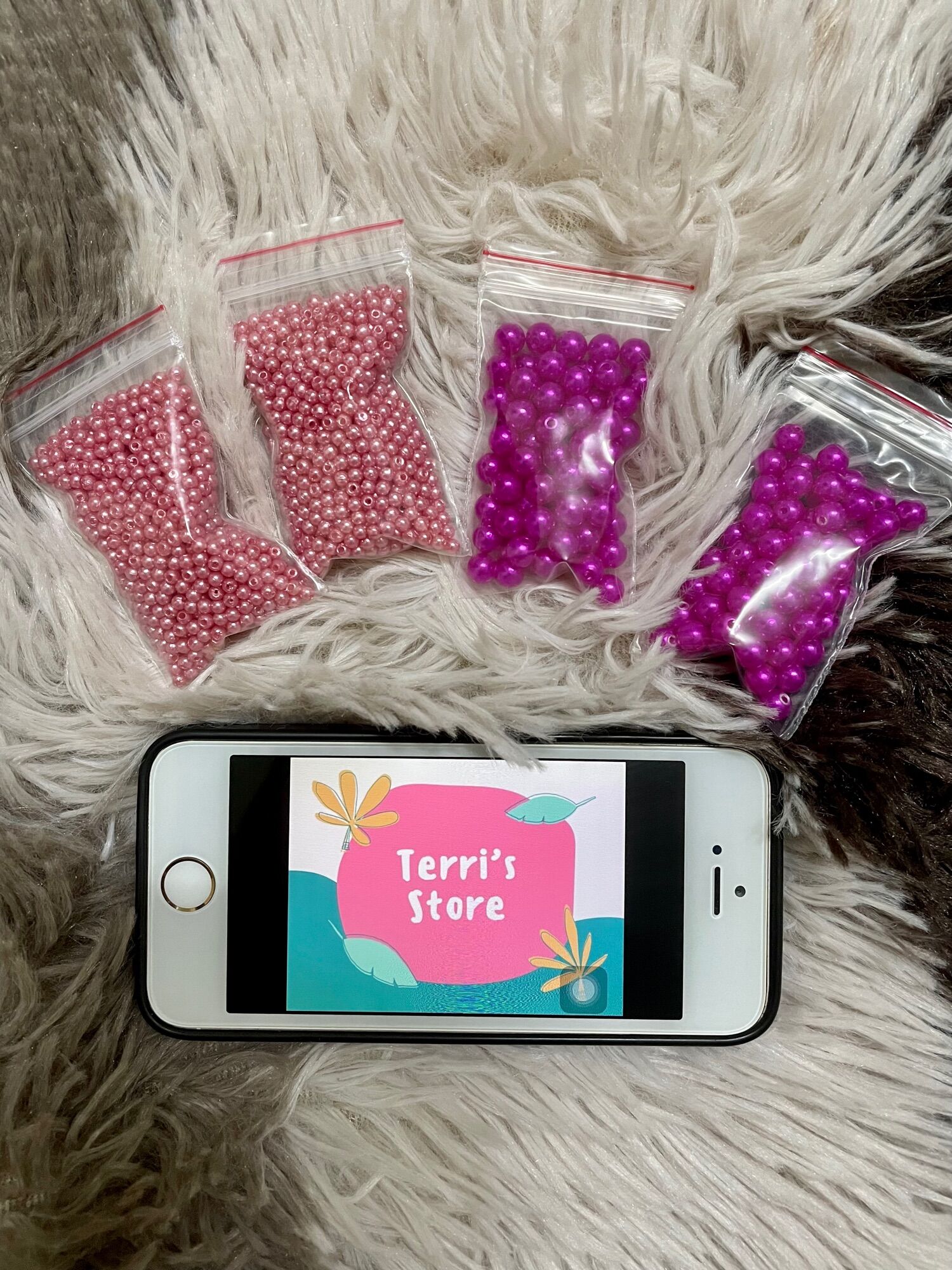 Hạt ngọc trai giả dùng trang trí Handmade (10gram)