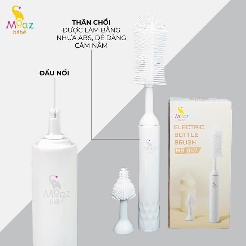 Bộ cọ bình sữa điện Moaz bebe MB047