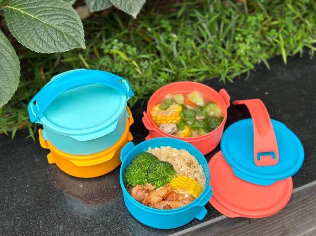 Bộ hộp cơm Small Round Click To Go - Tupperware
