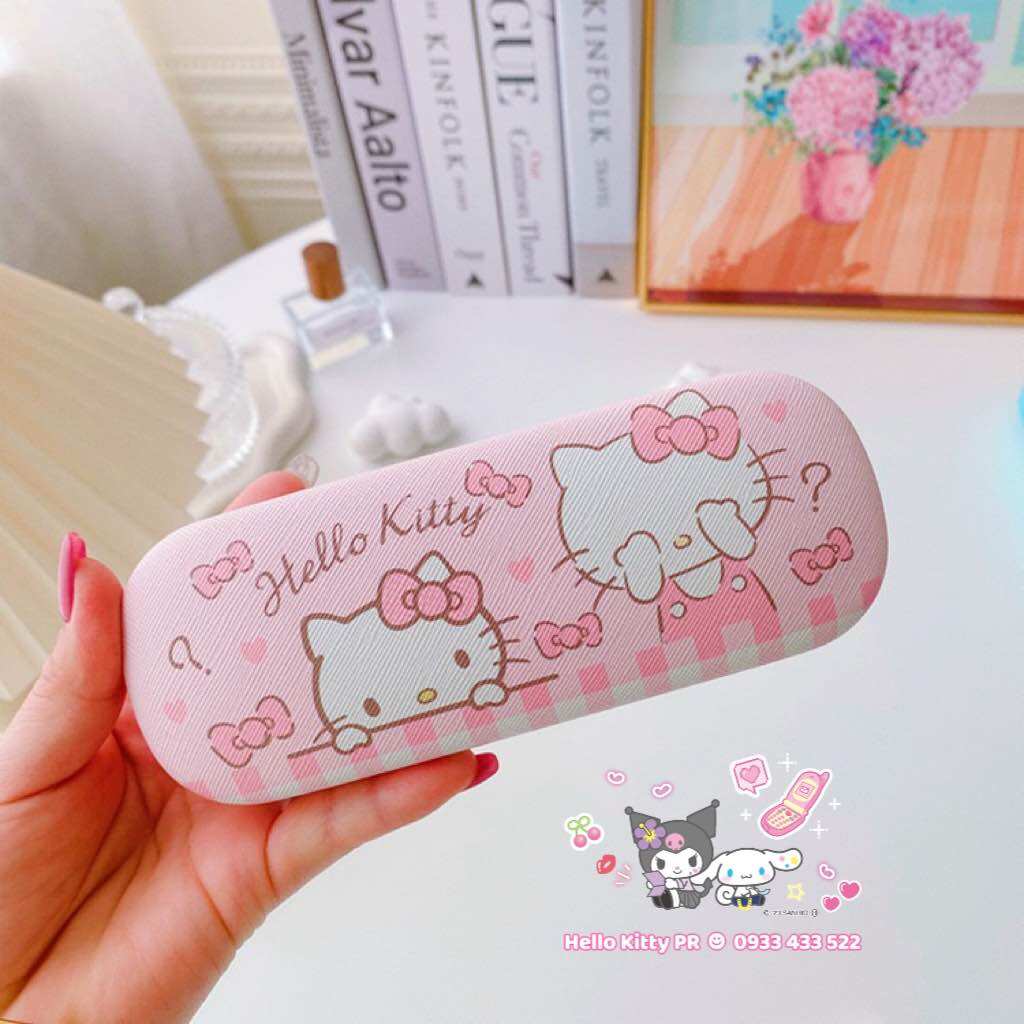 HỘP ĐỰNG MẮT KÍNH HELLO KITTY - DORAEMON