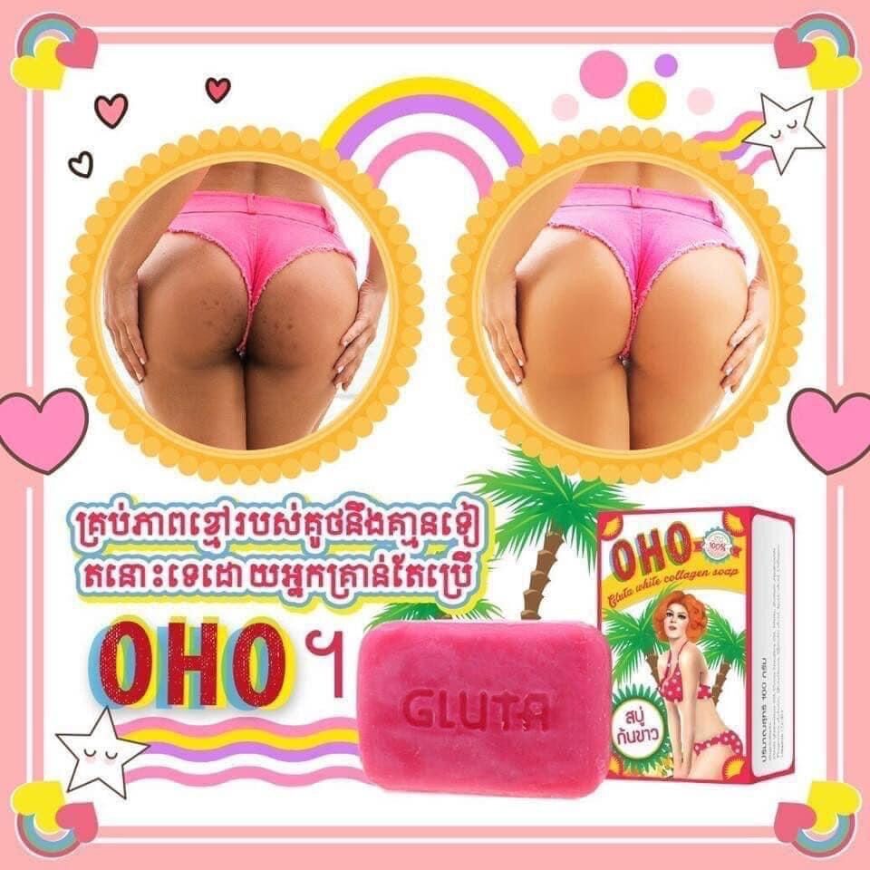xà phòng trắng da tri thâm oho thái lan