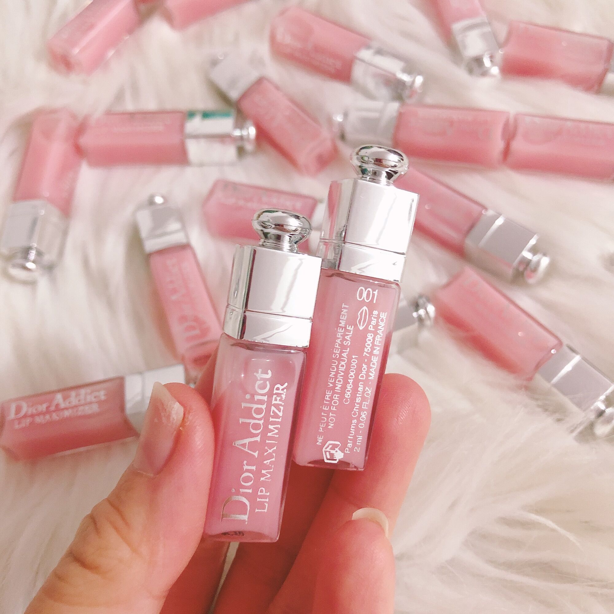 Son dưỡng Dior Maximizer minisize 2ml 001 pink