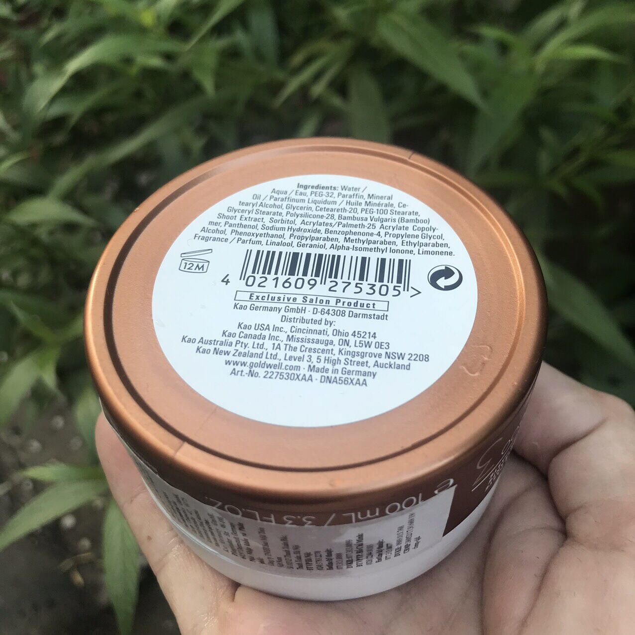 [HCM]Sáp tạo kiểu Goldwell Paste Mellogoo 100ml ( New)