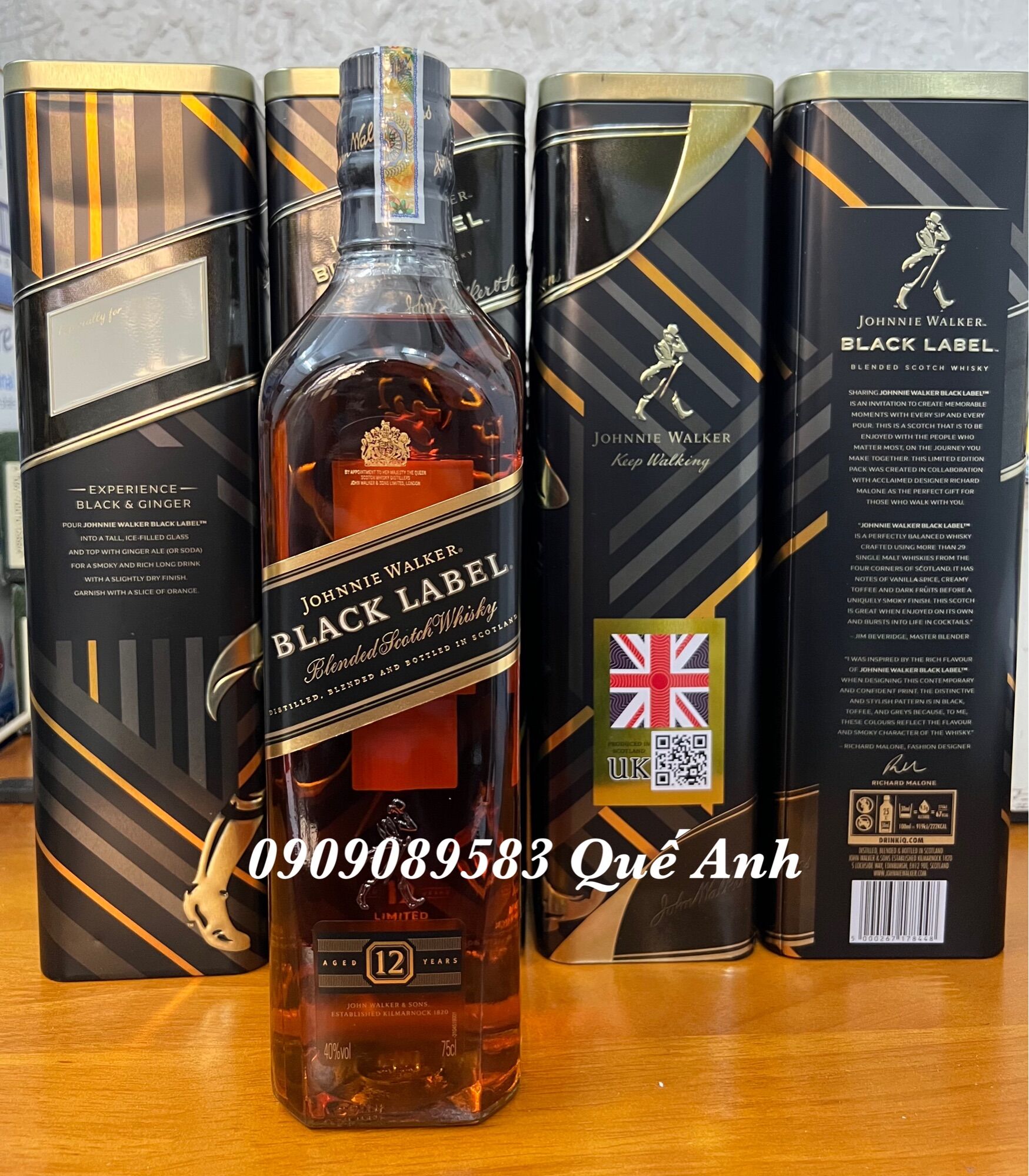 Johnnie Walker Black Labe 750ml
