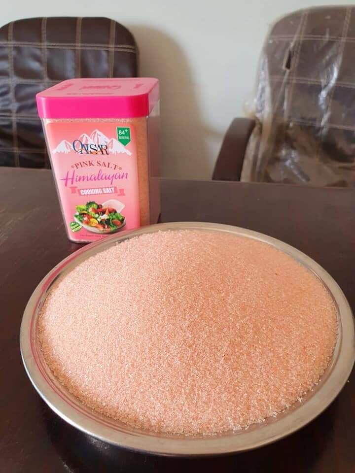 Muối hồng Himalaya nhập khẩu từ Pakistan đạt chuẩn Oganic