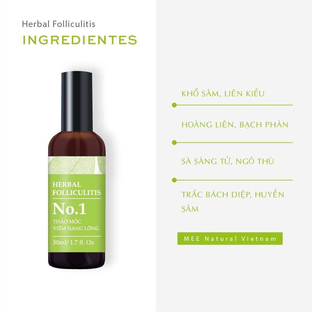 Thảo Mộc Viêm Nang Lông 50ml - Mee Natural