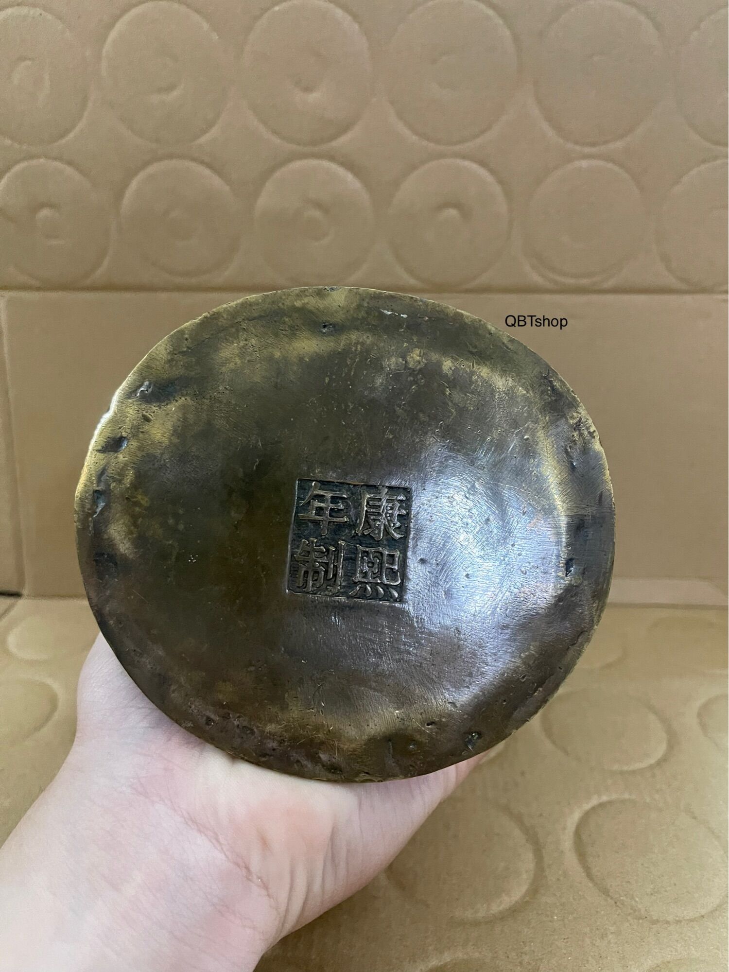 Phật bà quan âm ngồi 3 bằng đồng