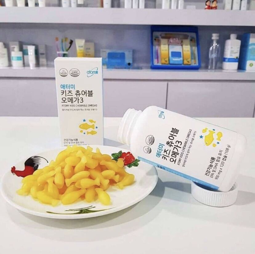 Dầu cá trẻ em Atomy Kids Chewable Omega 3