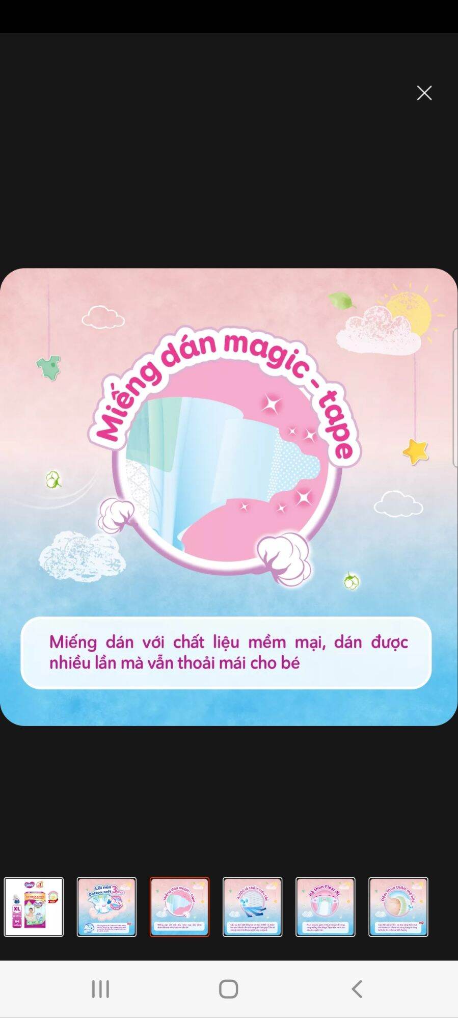 Tã/bỉm quần Bobby Mega Jumbo size XXL76+8