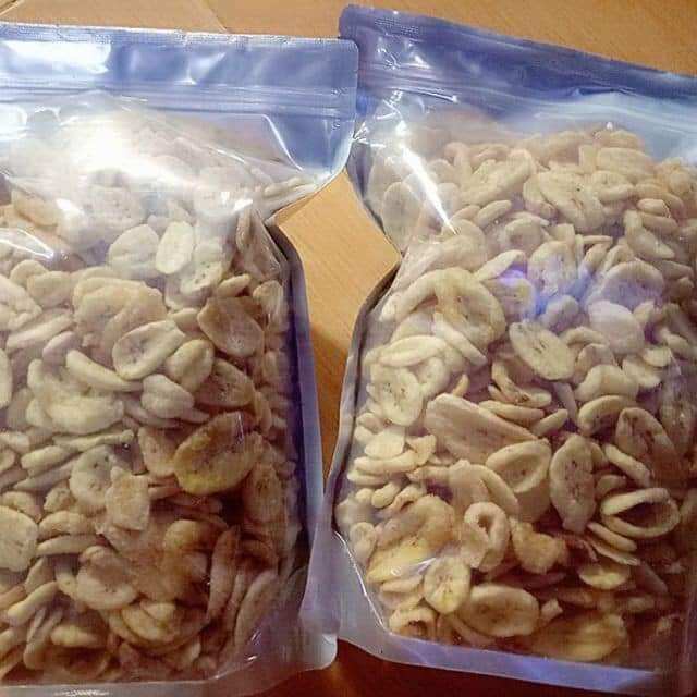 1kg chuối sấy vụn giòn
