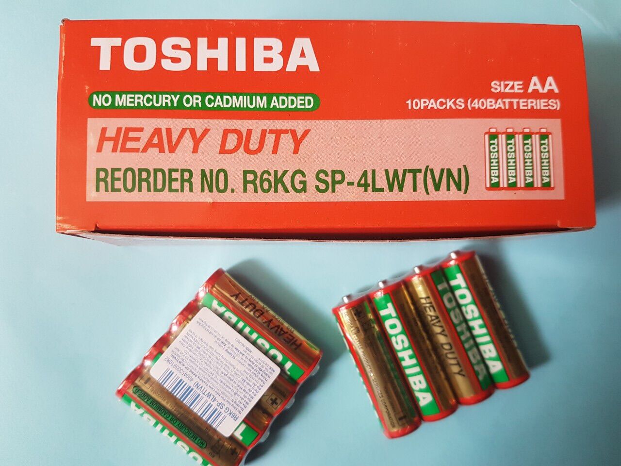 Hộp pin Toshiba (40 viên)