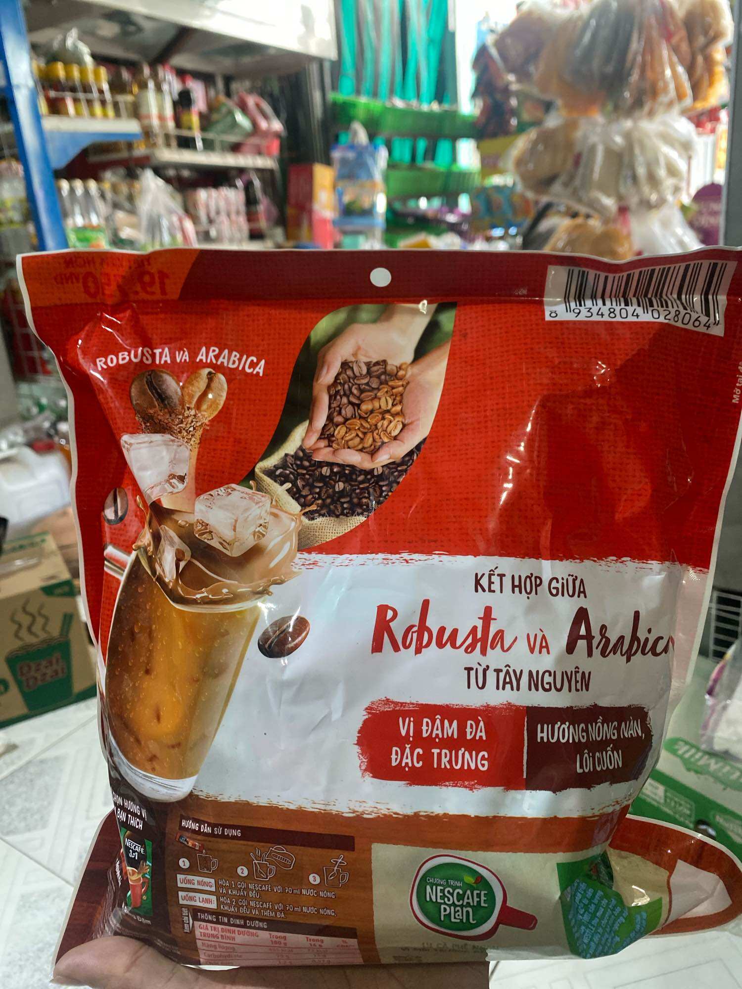 Cà phê Hoà tan 3in1 Nescafe