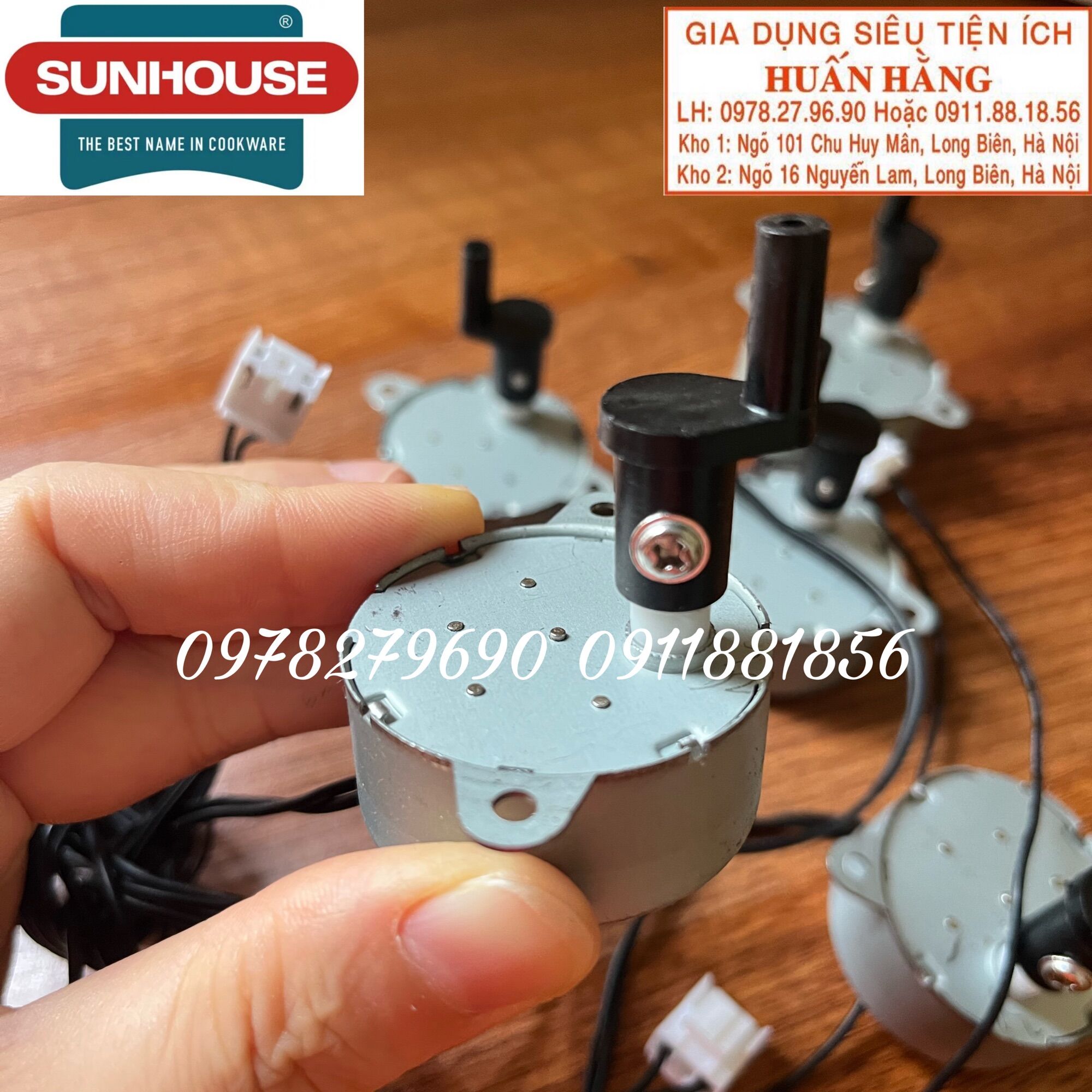 BƠM NƯỚC, MOTOR ĐẢO GIÓ QUẠT ĐIỀU HOÀ HƠI NƯỚC SUNHOUSE SHD7713