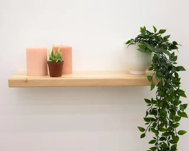 Kệ gỗ gắn tường loại dày 17ly
