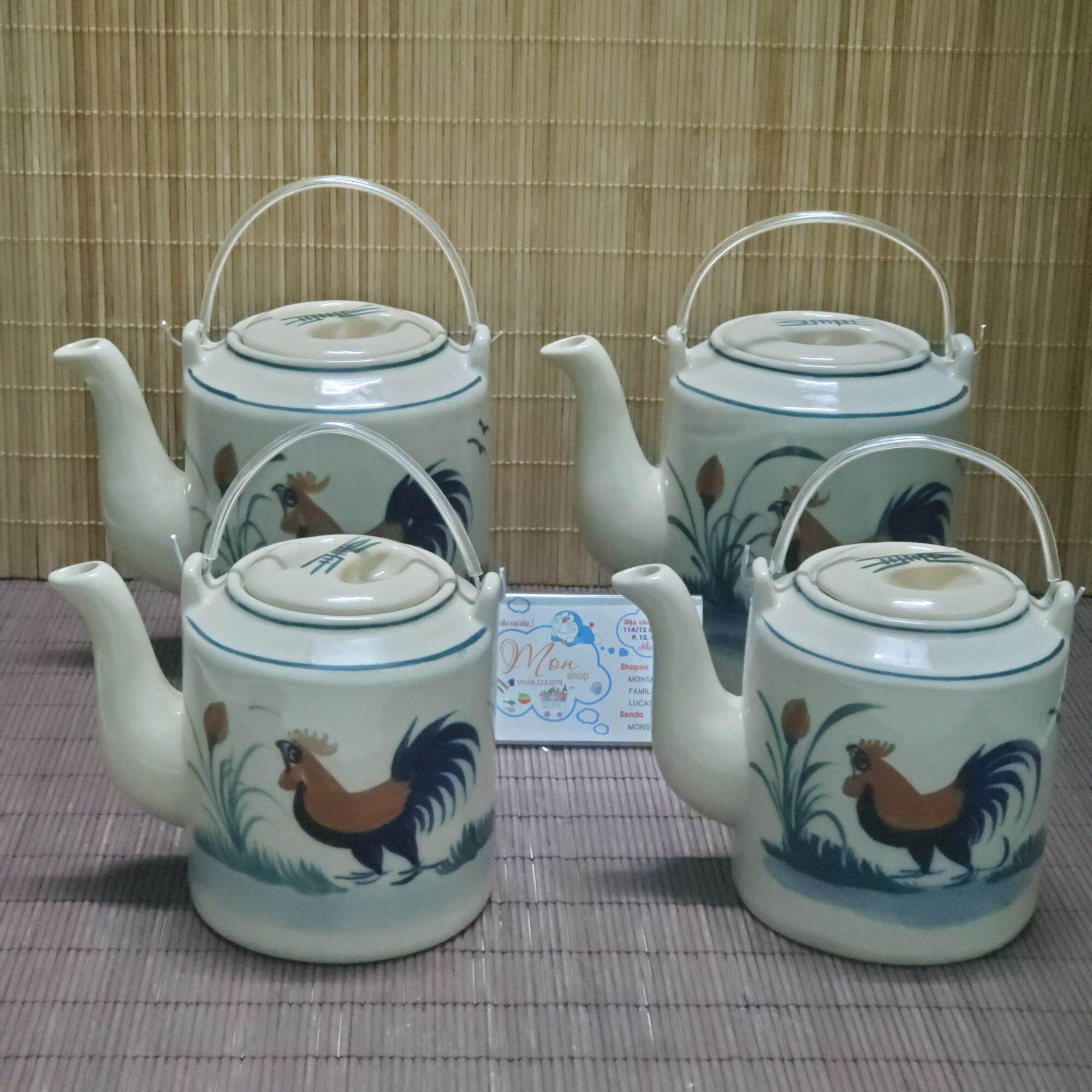 [FREESHIPMAX]BÌNH TÍCH CON GÀ THỦ CÔNG CAO CẤP