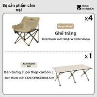 Mobi Garden | Ghế xếp bằng thép carbon gấp gọn thích hợp cho cắm trại câu cá và vẽ tranh