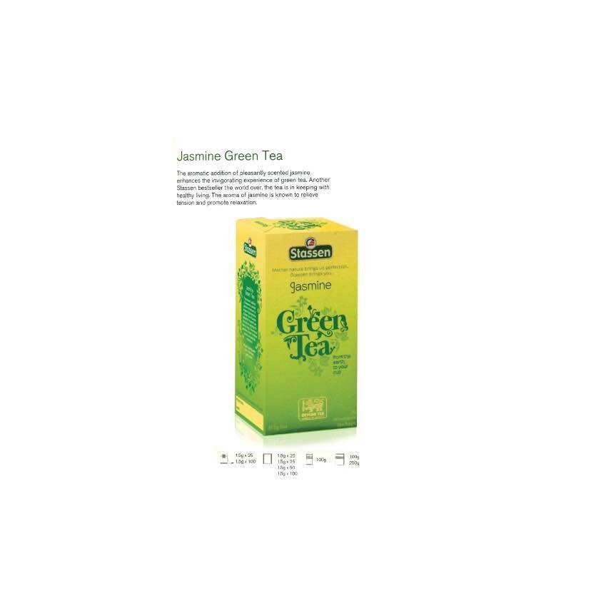 Trà  hương nhài ( stassen jasmine green tea )